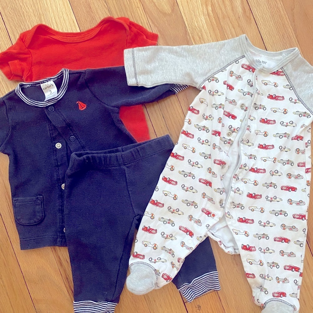 Baby Boys 0-3 Month Outfits